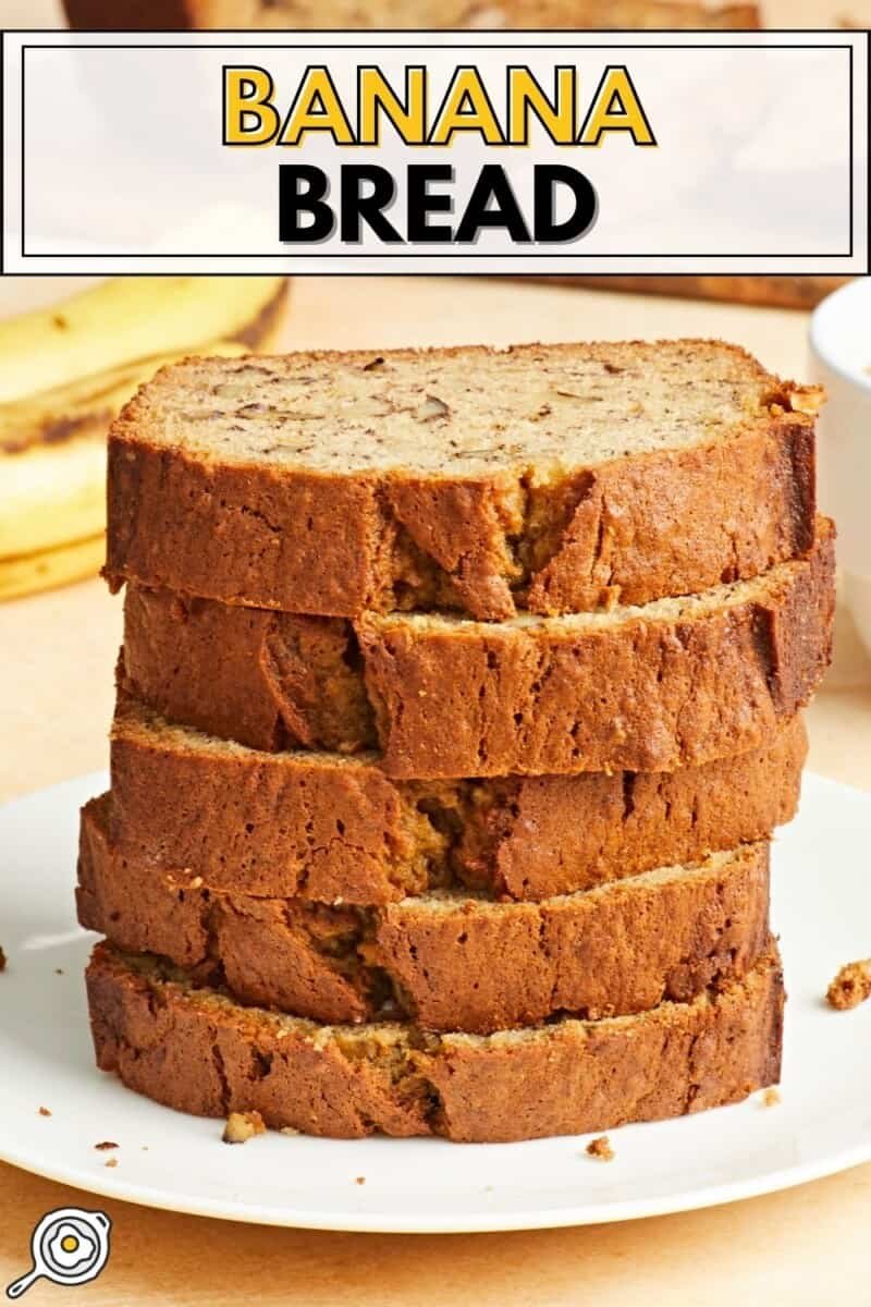 banana bread pin image