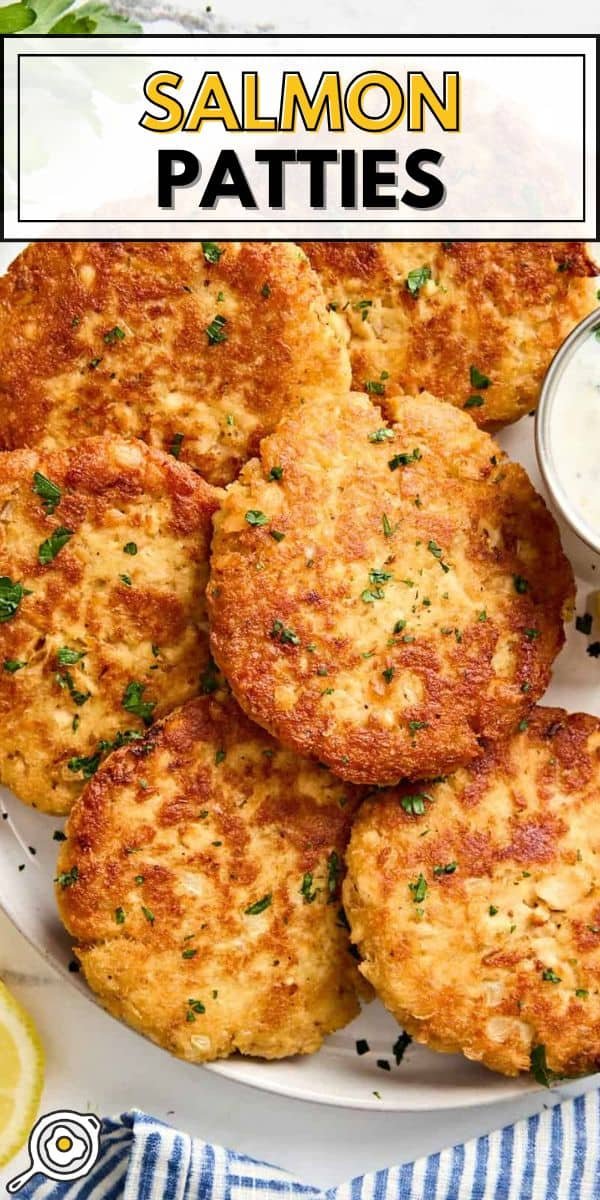 Salmon Patties pin image